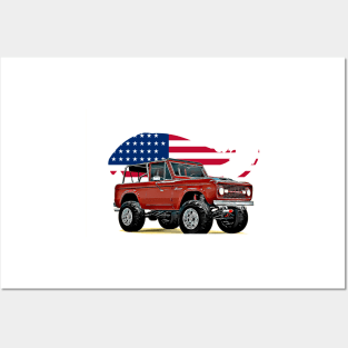 Bronco USA Print Posters and Art